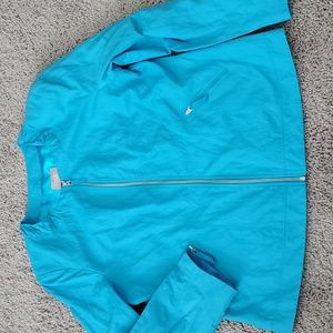 Chicos Robin Egg Blue Jacket Size 2